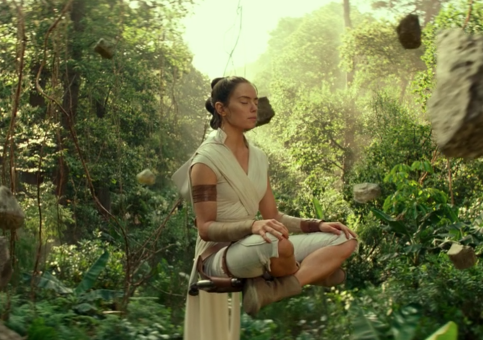 rey star wars meditando